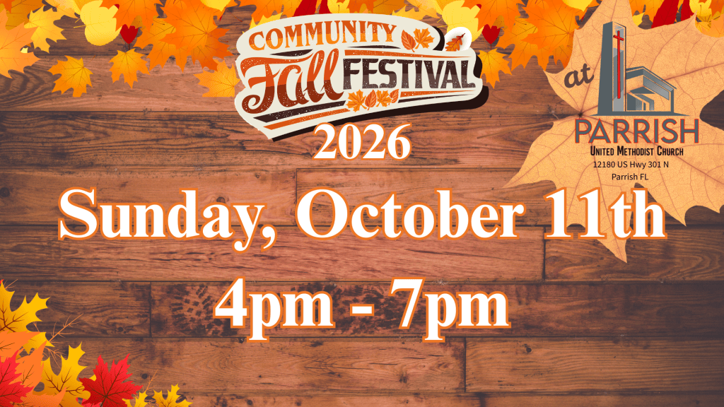 Fall Festival at Parrish United Methodist Church at Parrish United Methodist Church
